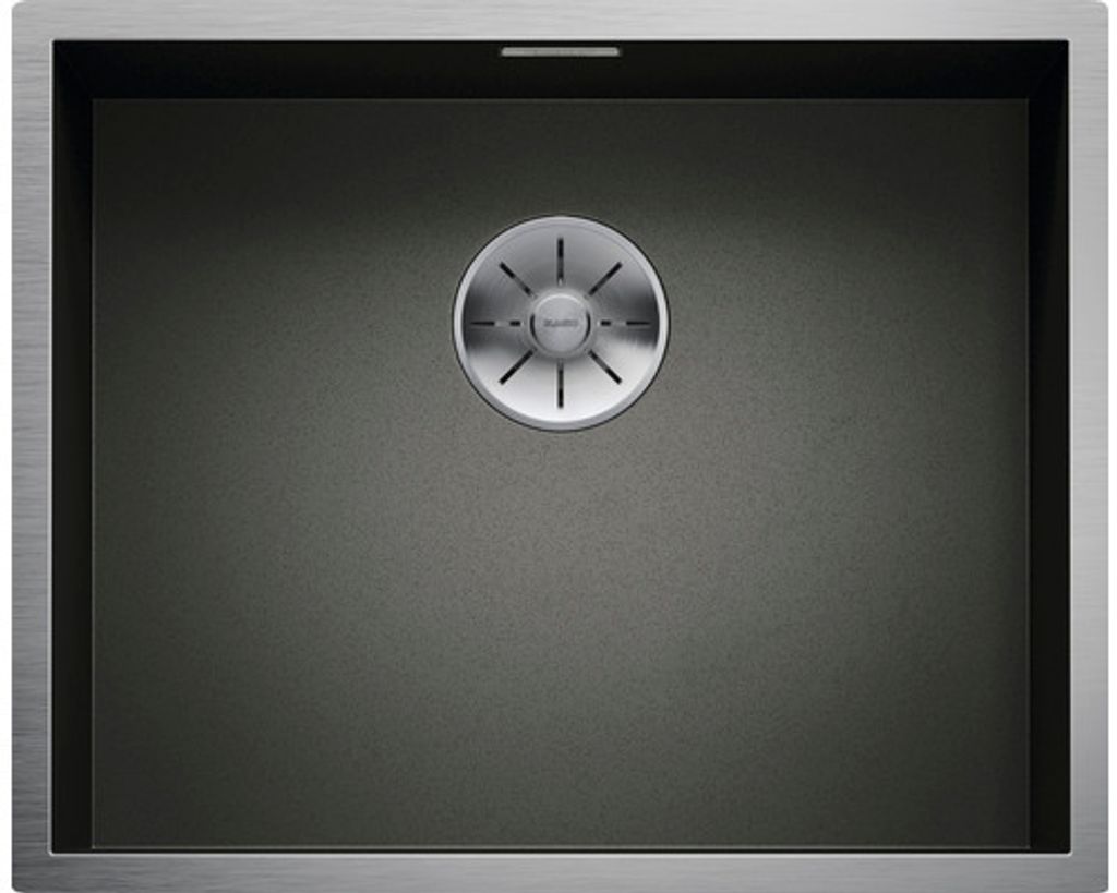 Spüle Blanco ZEROX 500-U Dark Steel 540 x 440 mm edelstahl 526243