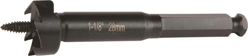 Couronne Makita 28 mm à rétractation automatique, perçage bois 127 mm