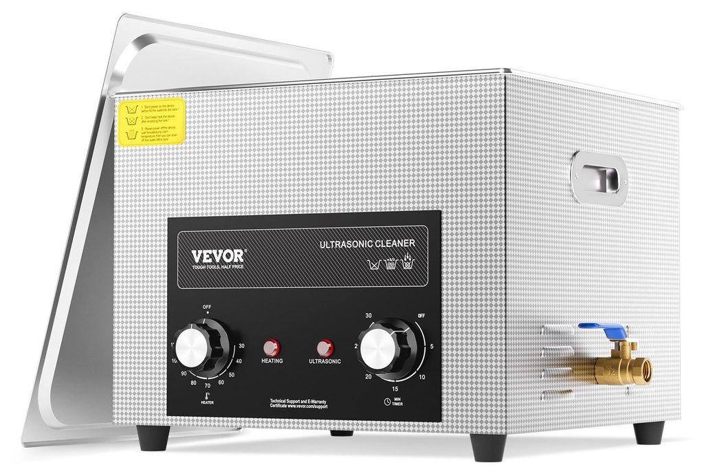 15L Ultraschallreiniger mit Heizungstimer & Korb Digitale Produktbild 
