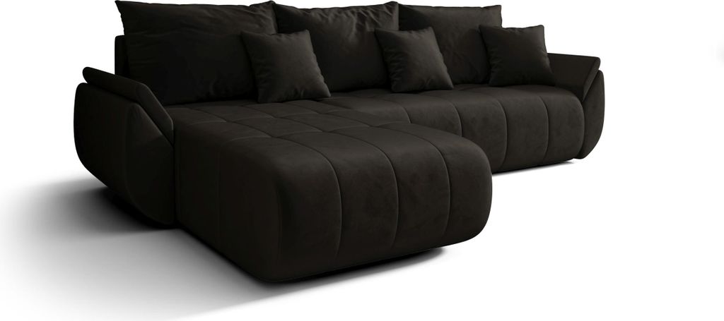Ecksofa mit Schlaffunktion TOKYO L Monolith 95 Links