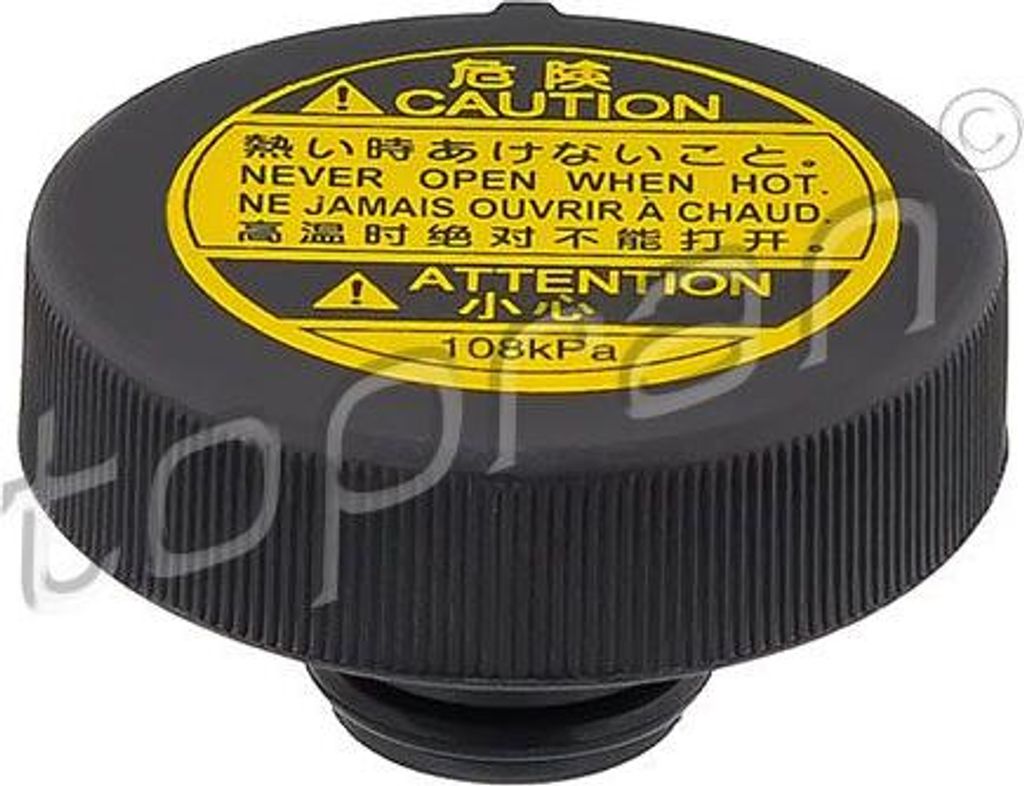 TOPRAN 600 469 Verschlussdeckel, Kühlmittelbehälter OE 1640130010 kompatibel mit Auris, Avensis, C-HR, Celica, Corolla, Hiace, Hilux, IQ, Land Cr...