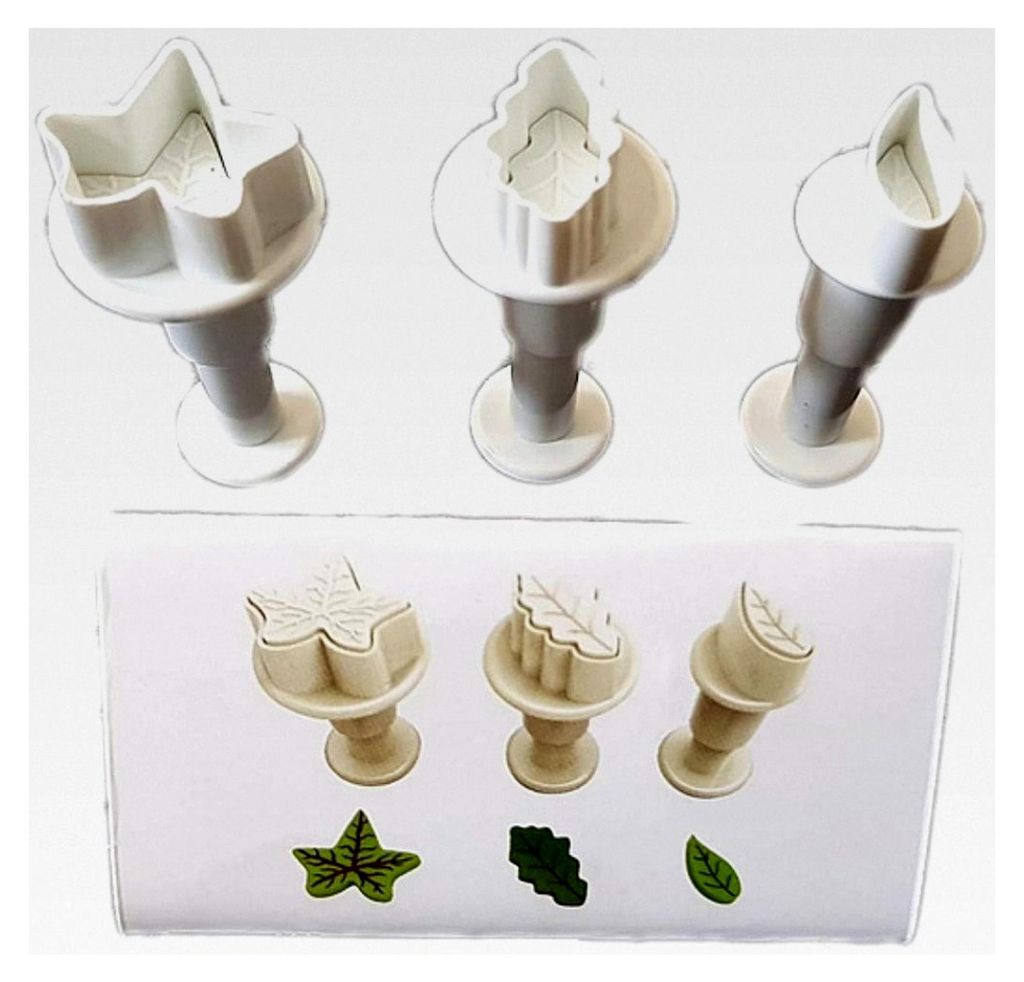 Set von Mini-Ausstechern für Blätter