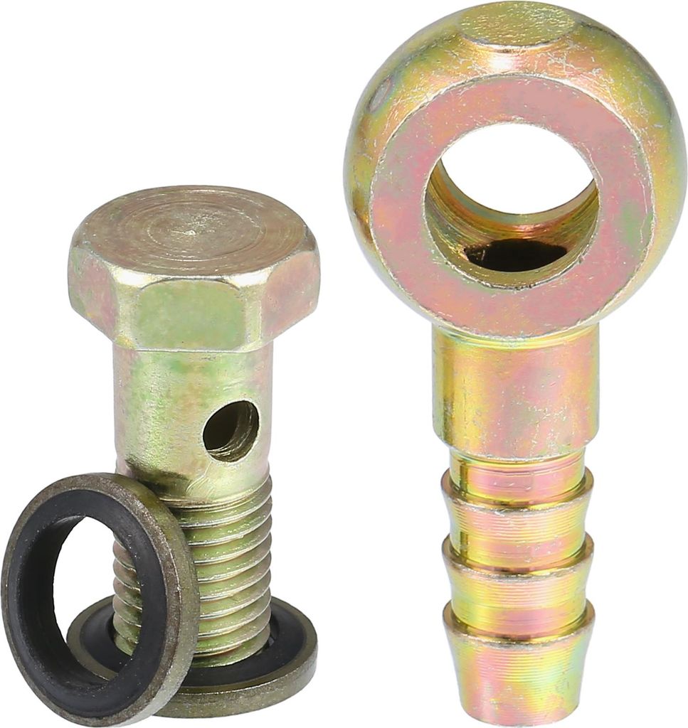 Auto Turbo Bremsleitungsschraubenadapter 10 mm Außendurchmesser Bremssatz