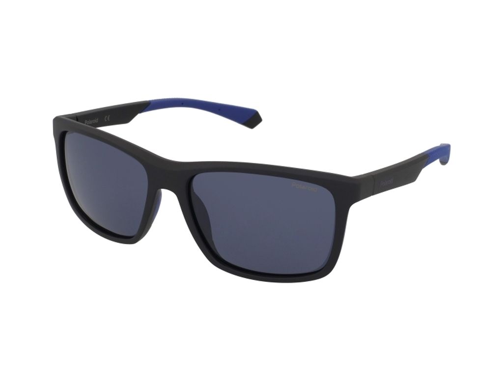 Polaroid PLD 7043/S Matte black blue 57/16/140 Herren Produktbild 