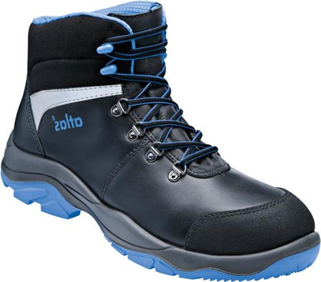 Atlas Sicherheitsstiefel SL 84 S2 ESD SRC DGUV W10 Gr. 46 schwarz/royalblau