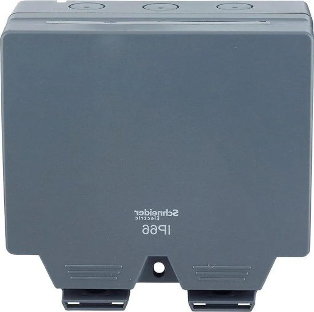 Boîtier double étanche IP66 13A 250V gris haute résistance humidité