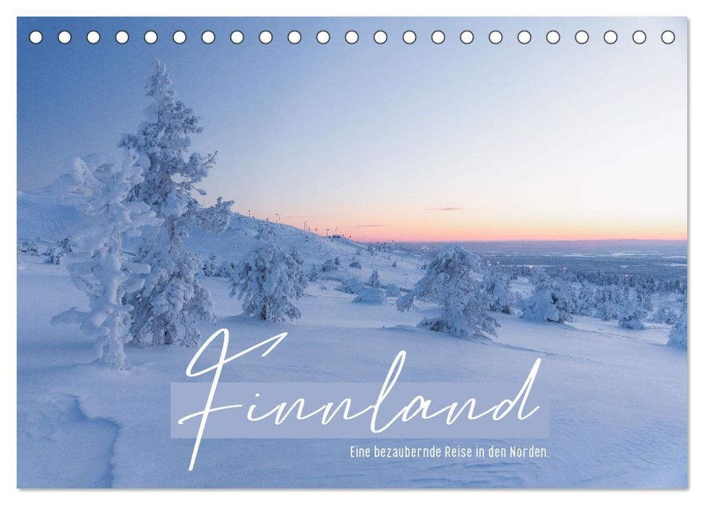 Finnland - Eine bezaubernde Reise in den Norden. (Tischkalender 2027 DIN A5 quer), CALVENDO Monatskalender