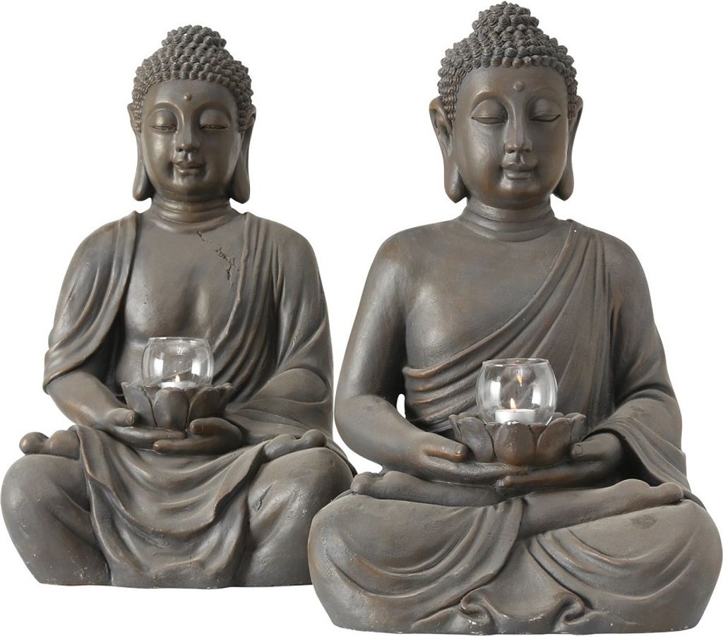 Windlicht Buddha H:ca.61cm. Stückpreis Produktbild 