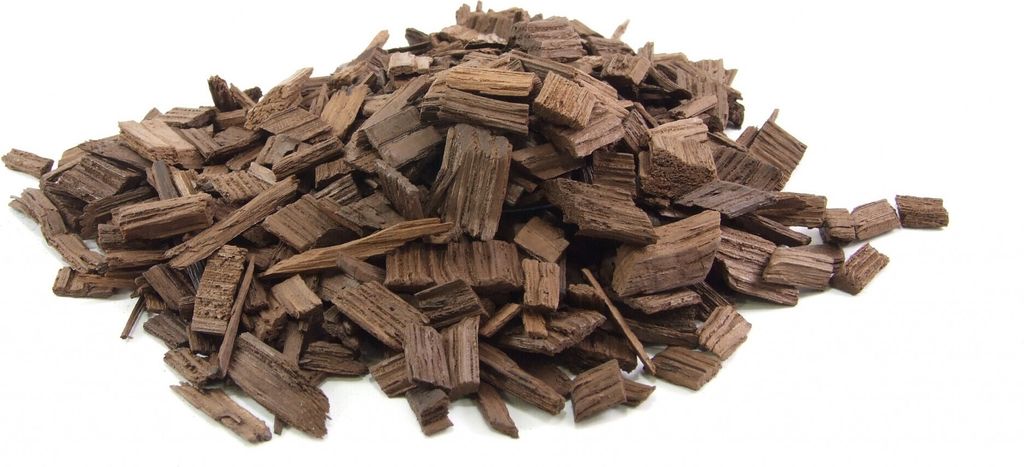 Eichenholzchips Amerikanisch - stark getoastet 20g, Eichenholz Chips Holzspäne Eichenholzspäne