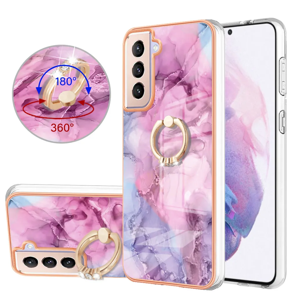 Custodia Samsung S21 Plus Rosa TPU Fantasia - Protezione Bimbi