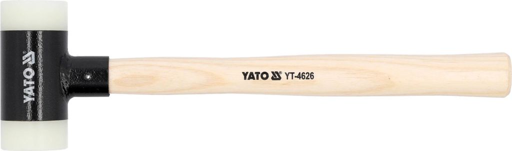 Yato YT-4626, Rückschlagfreier Hammer, Poliamid, Holz, Produktbild 