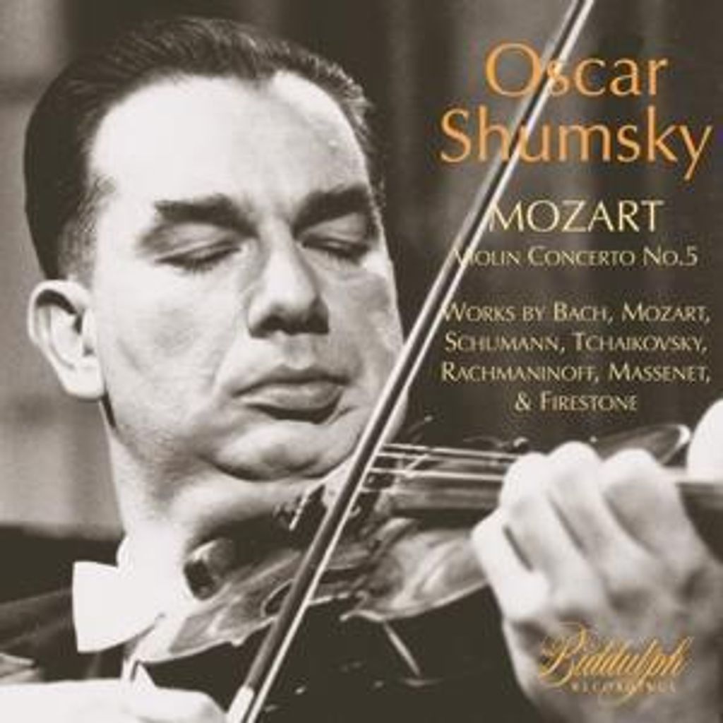 Shumsky, O: Oscar Shumsky spielt Mozart Violinkonzert Nr.5