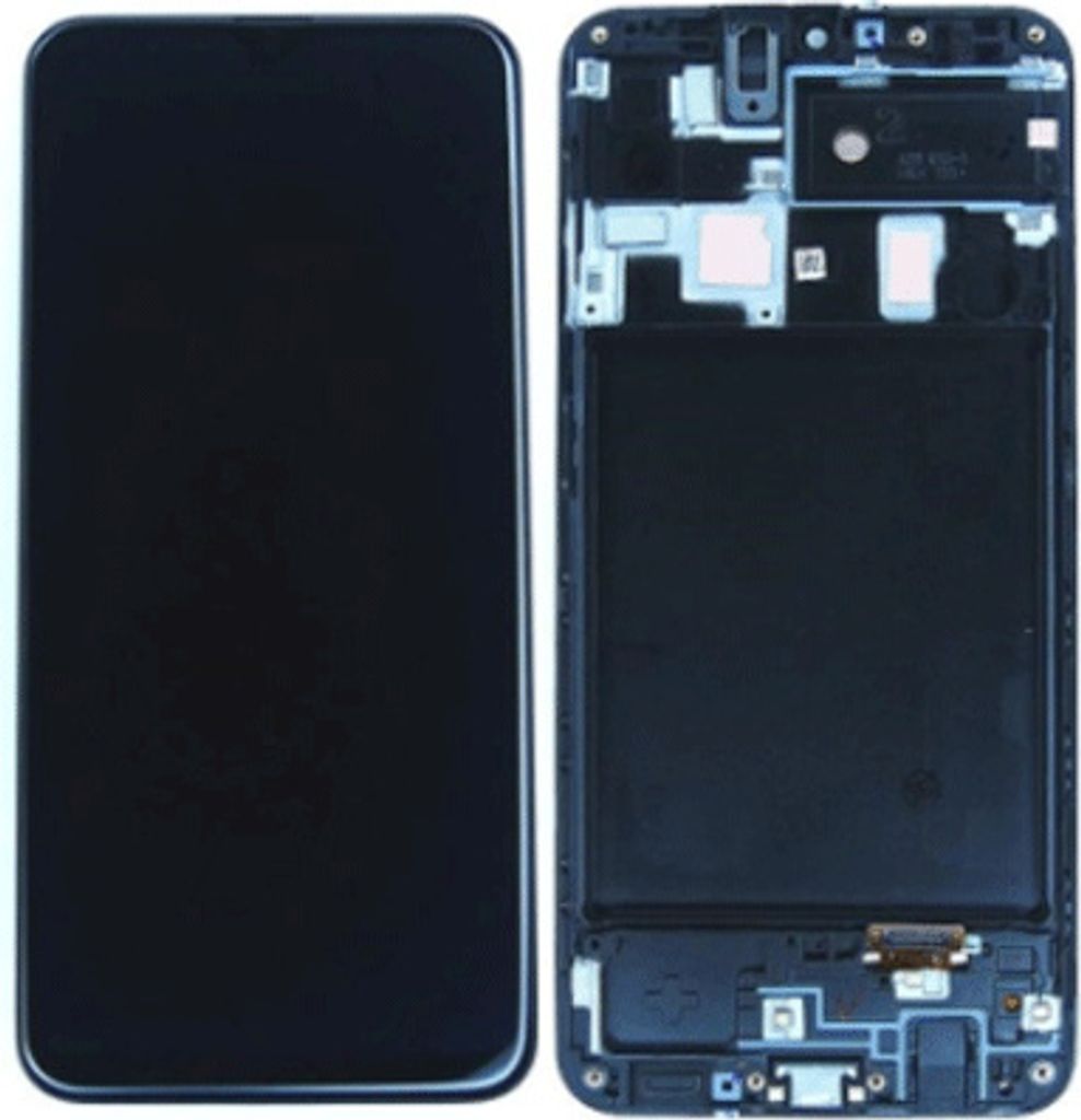 Samsung Galaxy A20 (SM-A205F) LCD Display, schwarz (GH82-19572A / GH82-19571A)