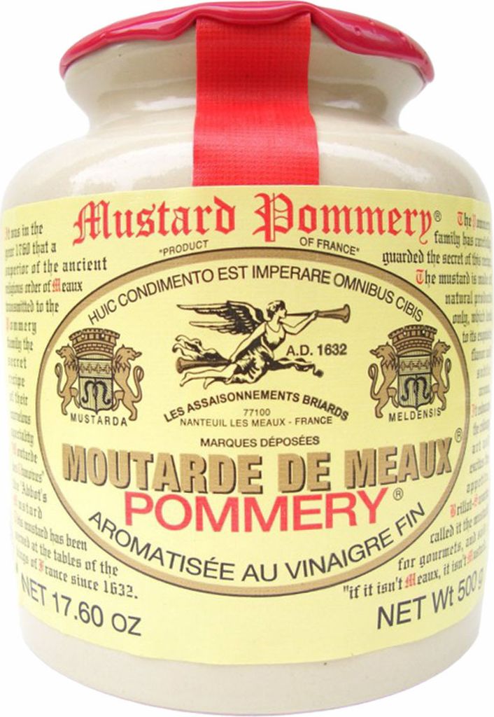 Pommery Moutarde de MEAUX: Authentischer französischer Senf, 500g