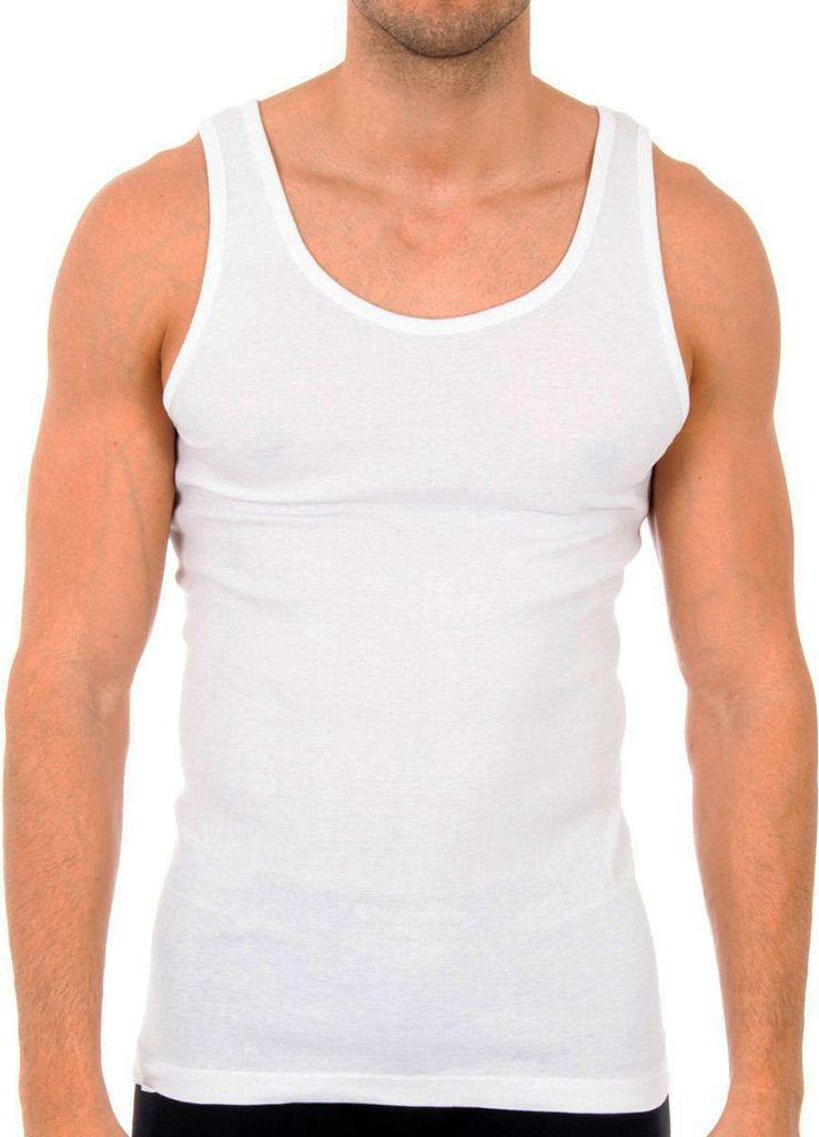 Abanderado Klassisches Herren-T-Shirt mit breiten Trägern 0980
