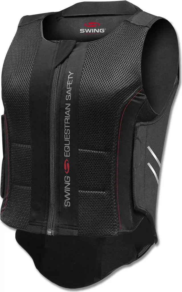 Protection Dorsale Enfant Anti-Choc SWING P07 Noir Taille L Waldhausen