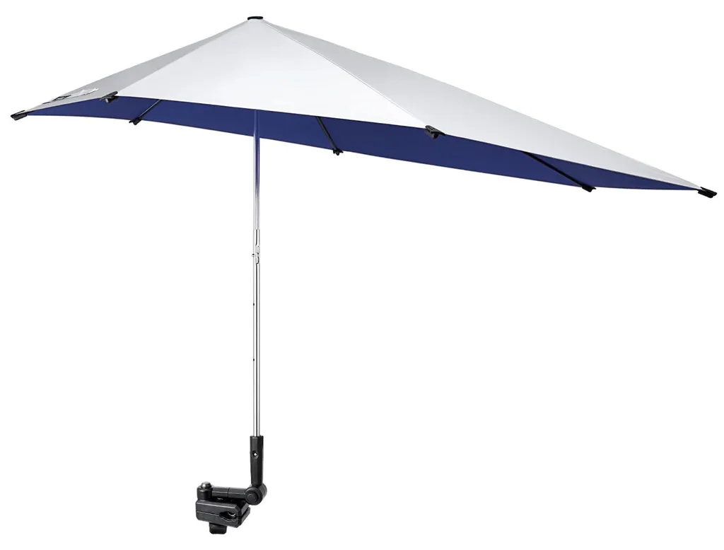 Parasol réglable de 50cm avec pince universelle pour chaise et poussette