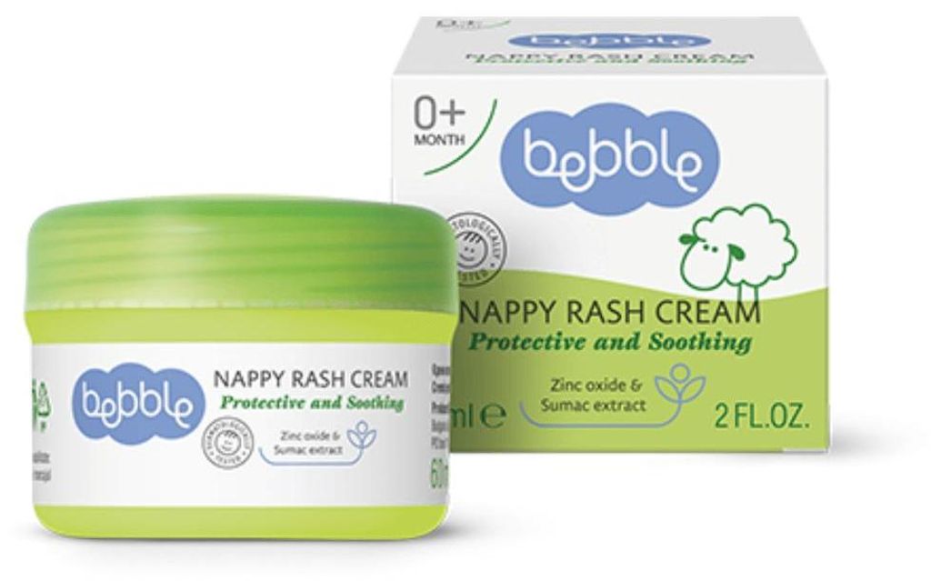 Creme gegen Windelausschlag bei Babys 60 ml / Bebble Produktbild 