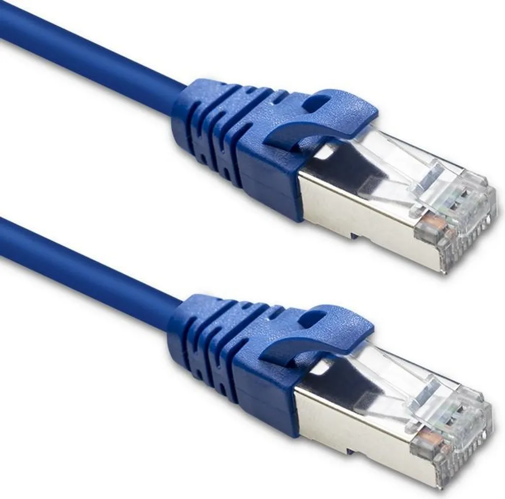 Qoltec Cavo di Rete CAT6 FTP 1 Metro - Affidabilità Oro per Ufficio