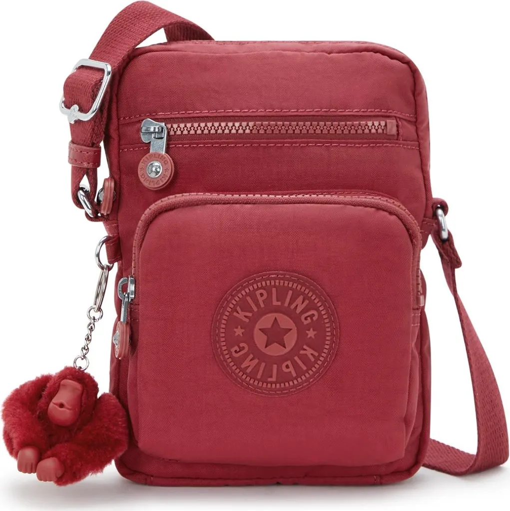 Petit Sac à Bandoulière Kipling Gunne Funky Red - Besace Femme de 2,5L