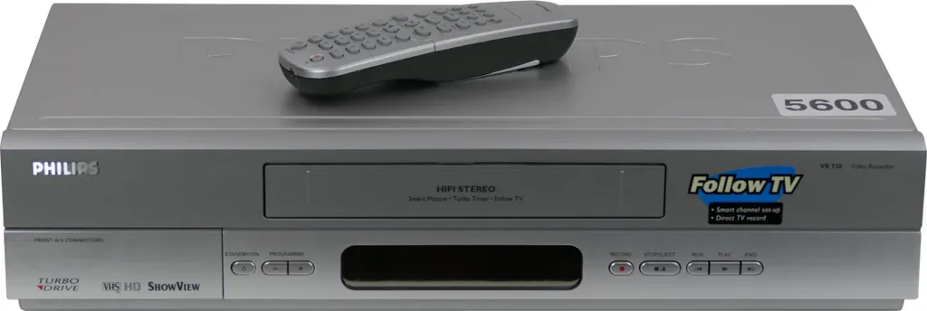 Philips VR750 Solution Idéale pour Numériser et Visionner vos Cassettes