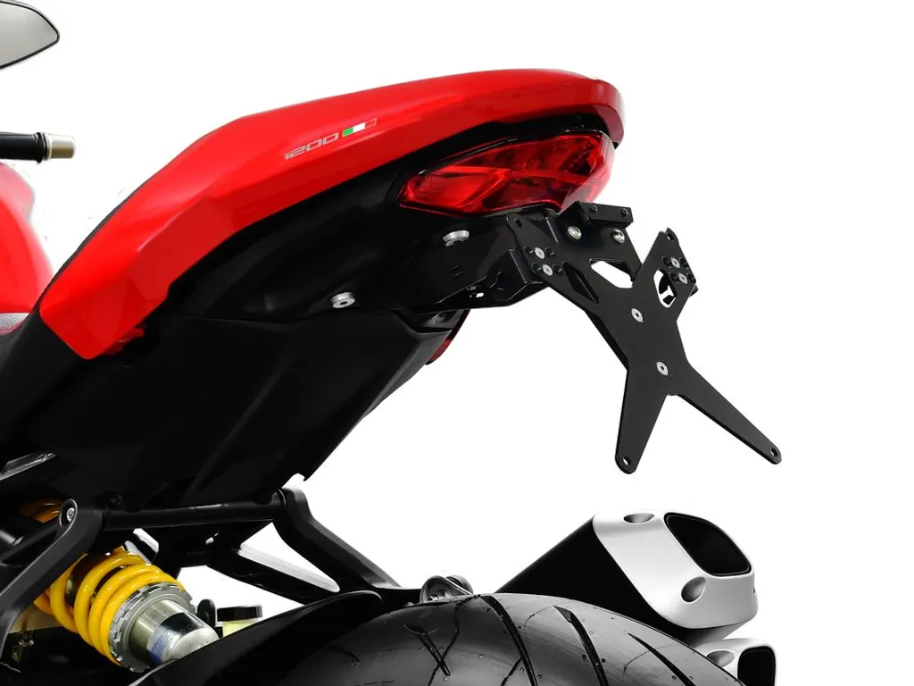Supporto Targa X-Line KZH per Ducati Monster 821 1200 S - Tail Tidy