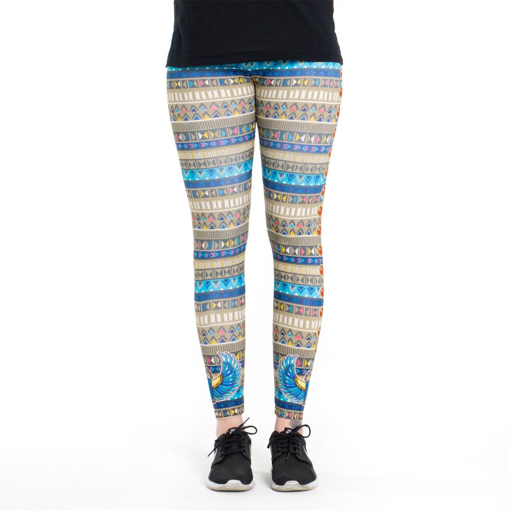 cosey - bedruckte bunte Leggins (Einheitsgröße) - Design Produktbild 