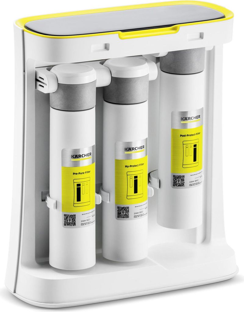 Kärcher WPC 120 UF 4-stufiges Wasserfiltersystem zur Entfernung von Mikroplastik und Metallen