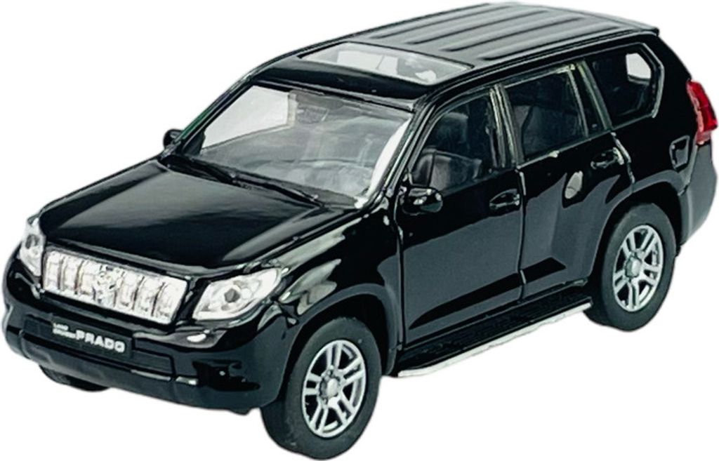 Welly Toyota Land Cruiser Prado Schwarz 1:34-1:39 Die Cast Produktbild 