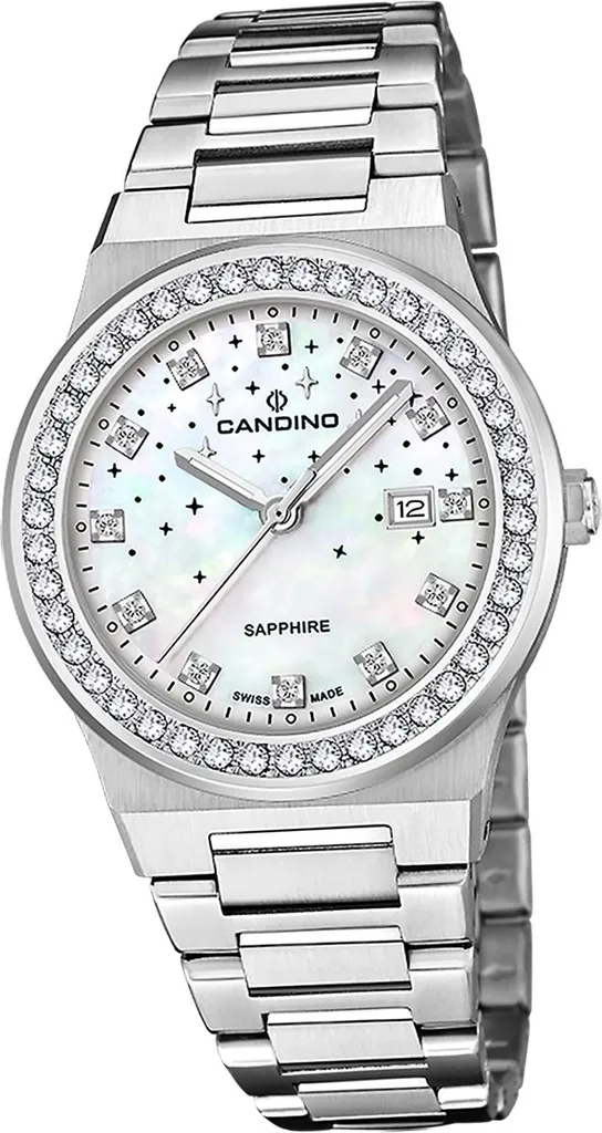 Montre Candino D2UC4749/1 en Acier Inoxydable Argenté pour Femme Elegant