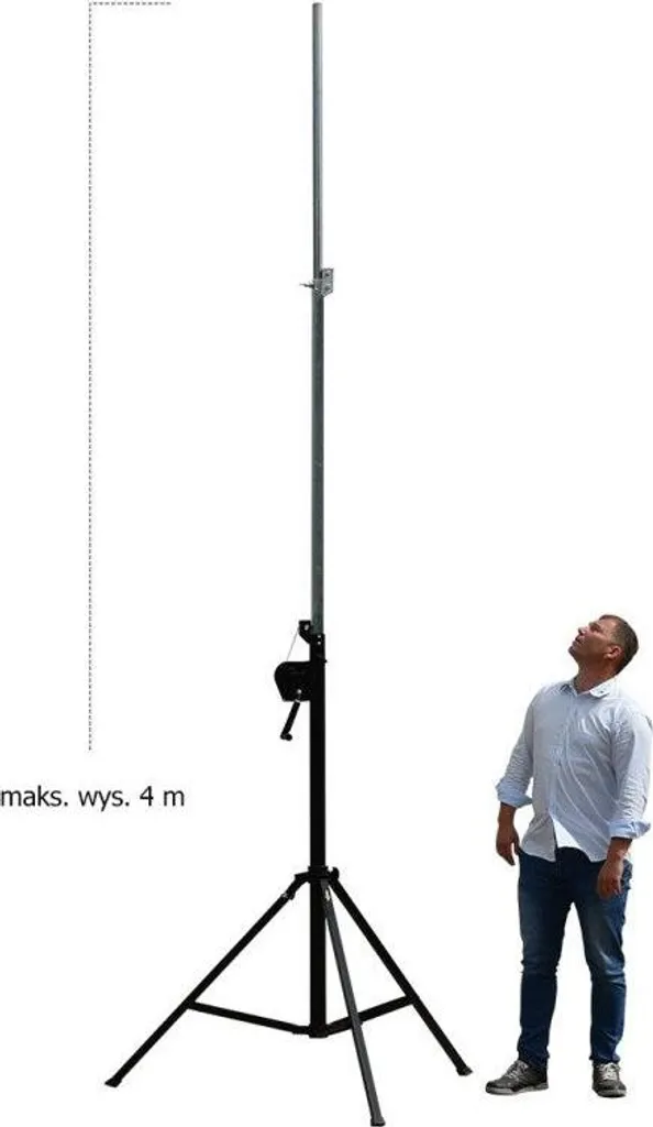Pied de levage Stand4Me LS 4300 robuste charge 80 kg hauteur 4m