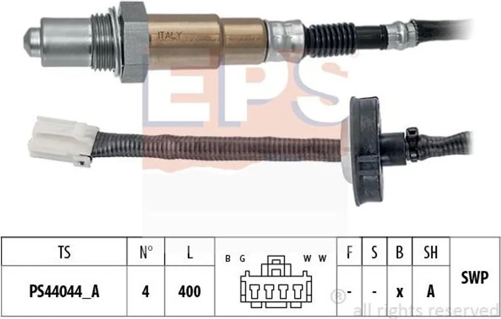Sonde lambda Colt EPS pour réduire la consommation d'essence