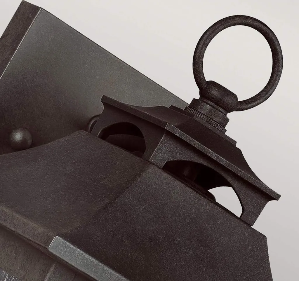 Applique d'extérieur étanche IP44 Galena bronze métal contre la corrosion