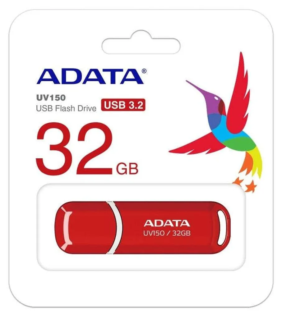 ADATA 32GB DashDrive UV150 USB flash drive USB Type-A 3.2 Gen 1 (3.1 Gen 1) Red - 4