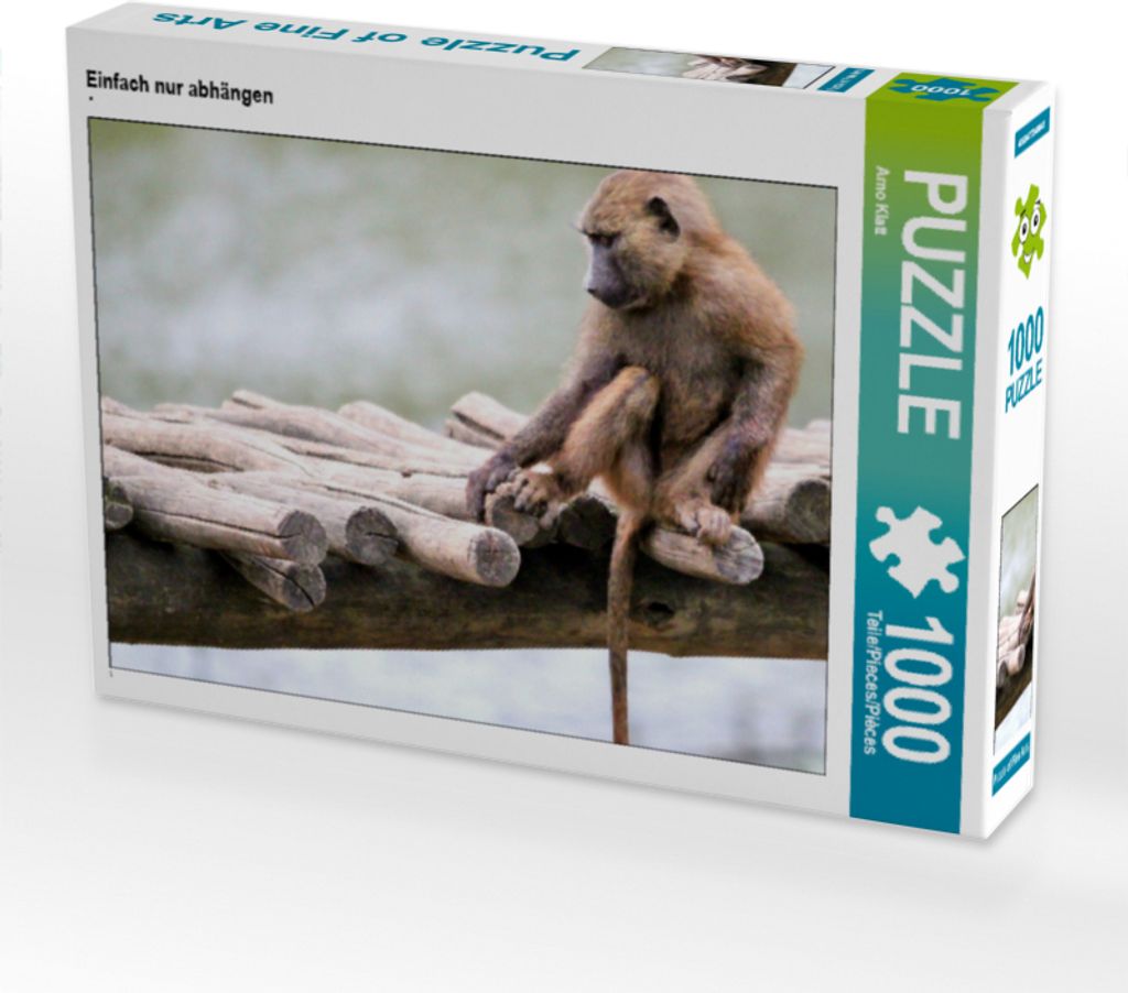 CALVENDO Puzzle Einfach nur abhängen | 1000 Teile Lege-Größe 64x48cm Foto-Puzzle für glückliche Stunden