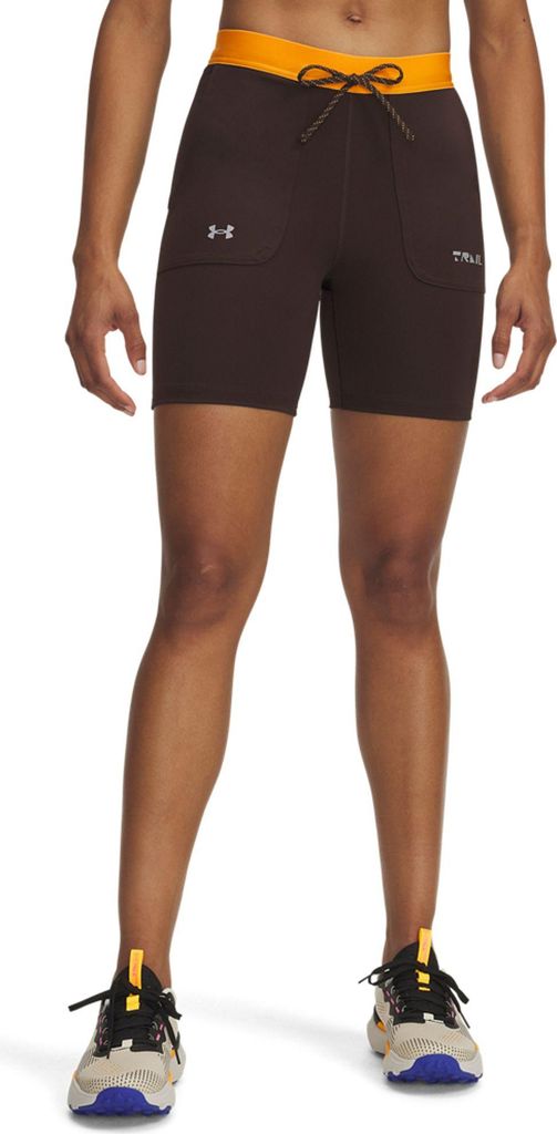 Under Armour Ua Trail Run Fitted Short - kona brown, Größe:L
