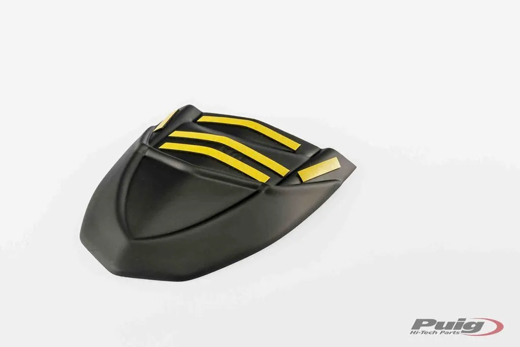 Protection moteur YAMAHA MT-09 : extension d'aile PUIG noir mat