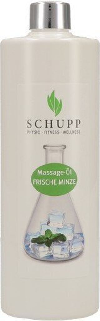 Huile de massage Menthe fraîche - 500 ml + distributeur Image du produit 
