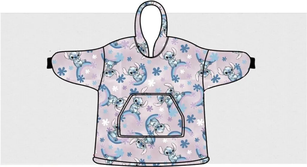 Poncho de plage Stitch pour enfant 7-14 ans idéal piscine et vacances