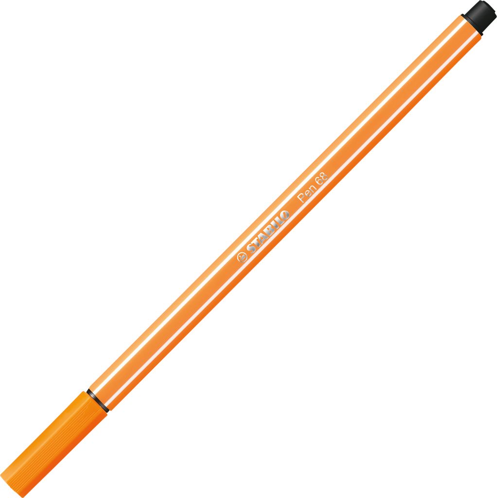 Premium-Filzstift - STABILO Pen 68 - Einzelstift - orange