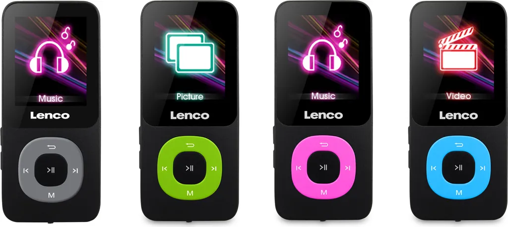 Lenco Xemio-659 Lettore MP4 Sportivo 4GB - Leggero per Allenamento - 5