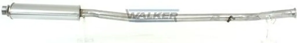 Silencieux central 406 Walker 22794 - Acier aluminisé durable OE 1717J1
