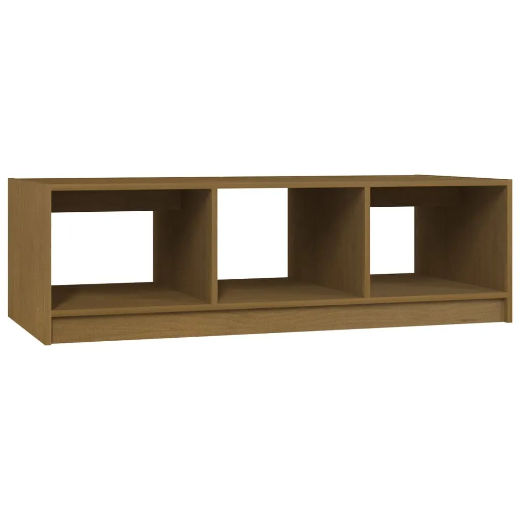 Tavolino SYFAX™ Pino Massiccio Ambra 110x50x34 cm - Arredo Top
