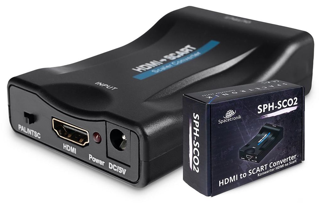 Spacetronik SPH-SCO2 HDMI zu SCART Konverter