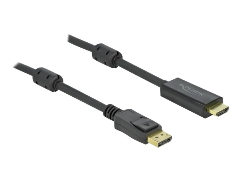 Câble DisplayPort vers HDMI 4K 60Hz : Correction de Signal Actif 3m