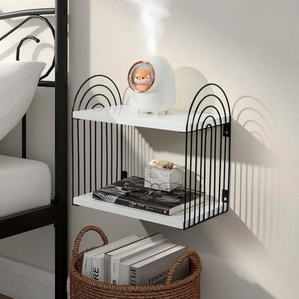 Bureau Gain de Place Mural pour Chambre et Salon - Table Multi-Usage