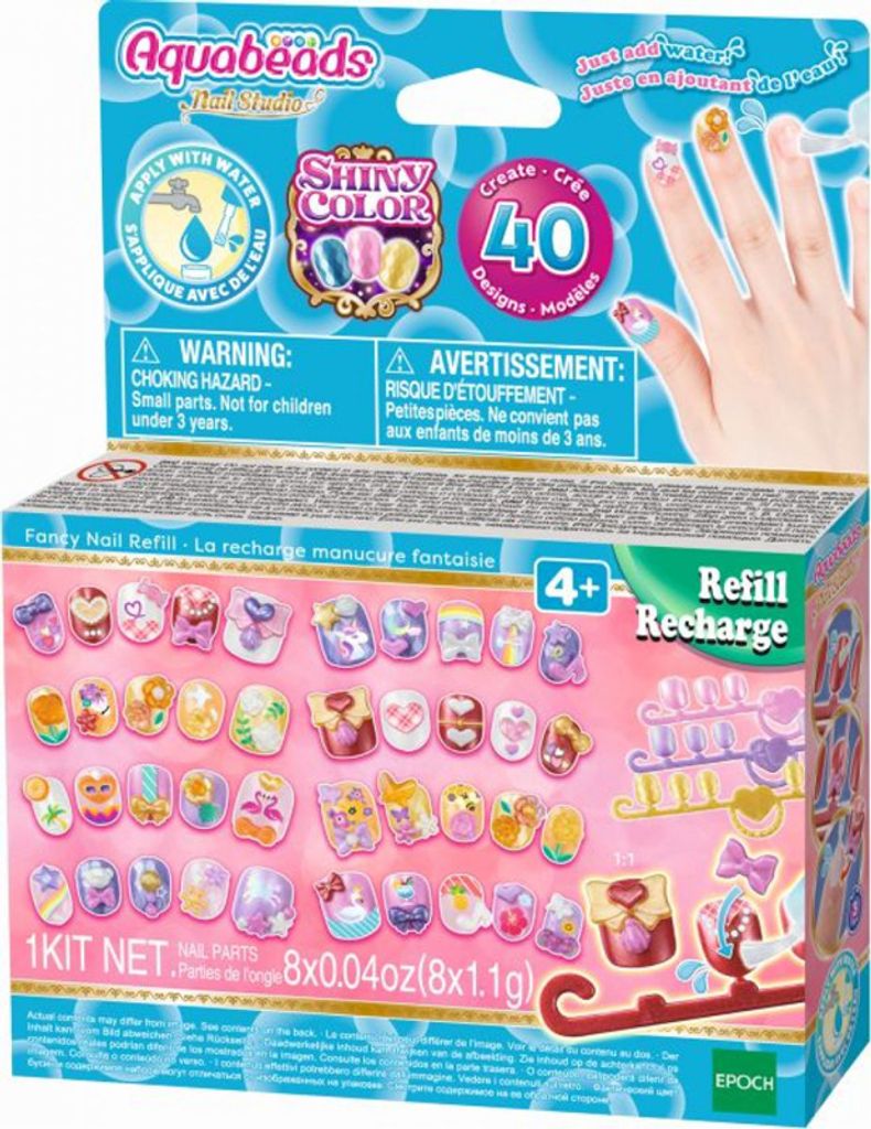 Aquabeads Fancy Nail Refill, Art & Craft beads kit 35007 Aquabeads Fancy Nail Refill, Art & Craft beads kit 35007