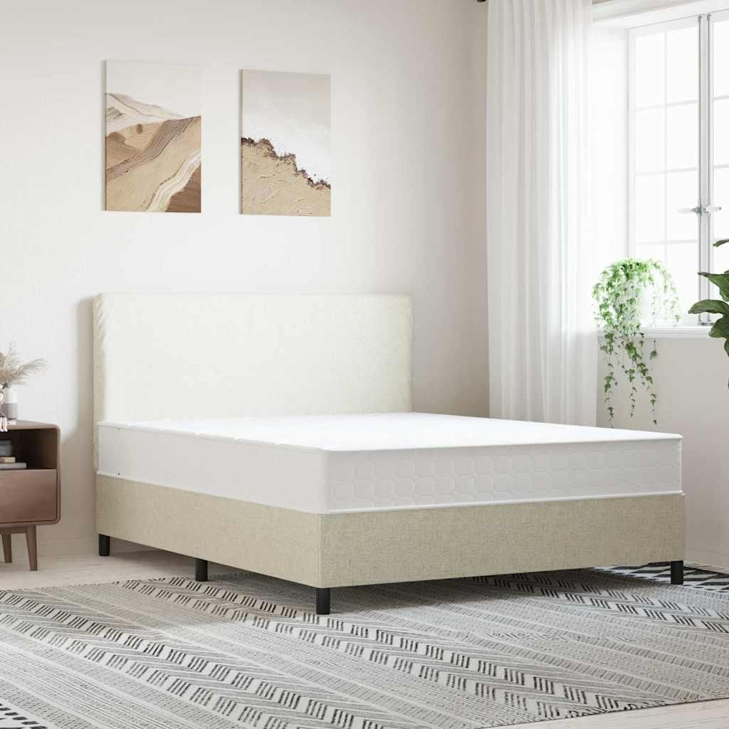 vidaXL Matratze Taschenfederkern Mittelfest 160x200 cm