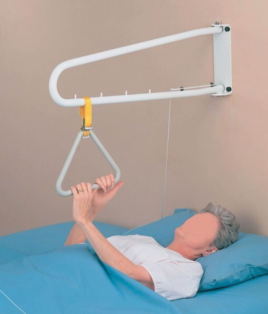 Schwenkbarer Aufrichter weiß>>>> Produktbild 