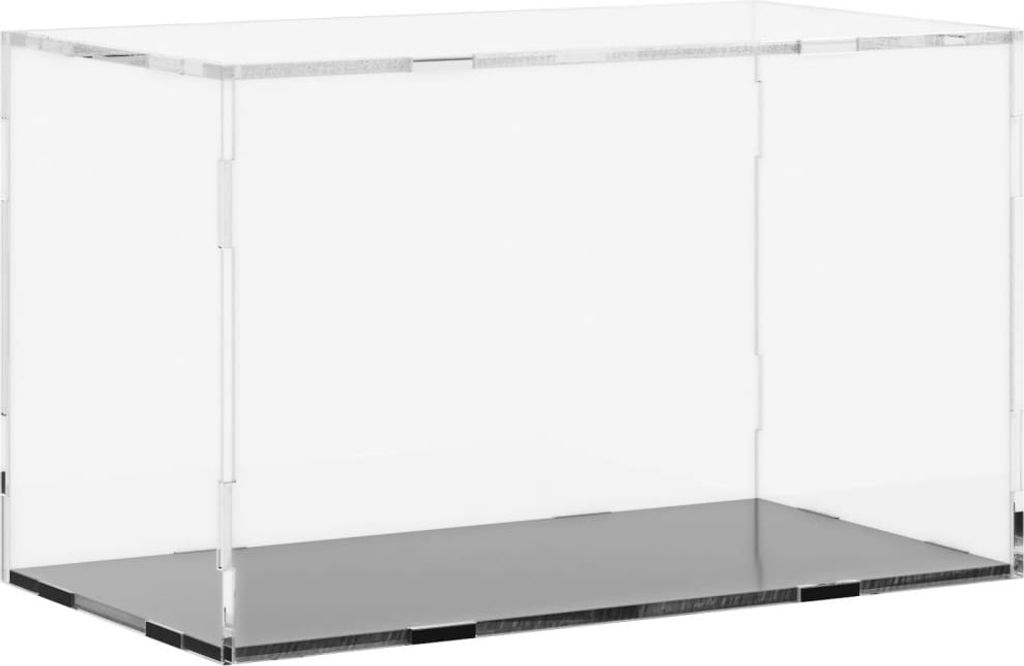 vidaXL Displaybox Transparent 31x17x19 cm Akryl Obrázok produktu 
